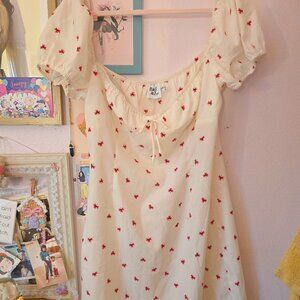 Princess Polly Women's Cream and White Dress US 12